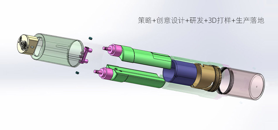 宏洛图全案品牌设计 - 策略+创意设计+研发+3D打样+生产落地