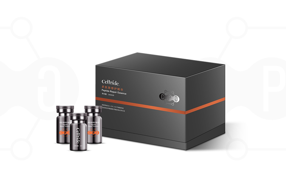 CPG细胞多肽成分原理介绍，品牌核心技术可视化