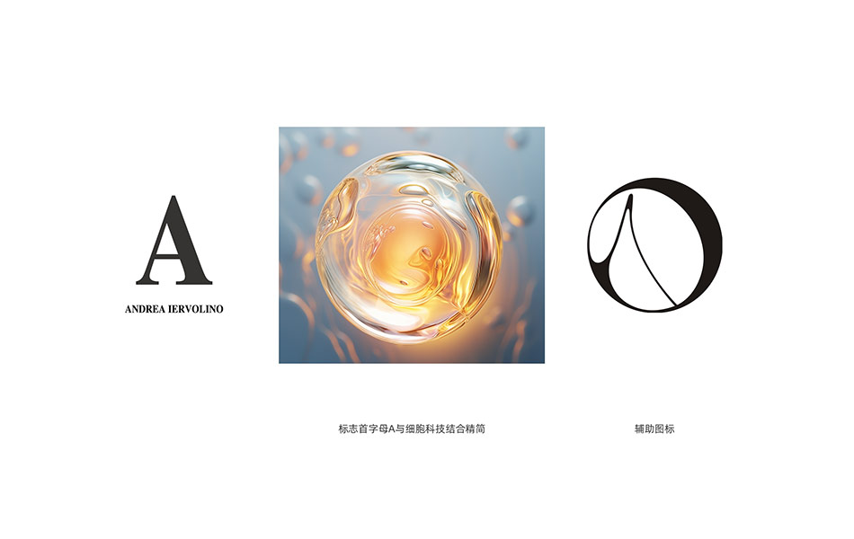 意大利高端ANDREAIERVOLINO品牌VI辅助图形设计-宏洛图品牌设计