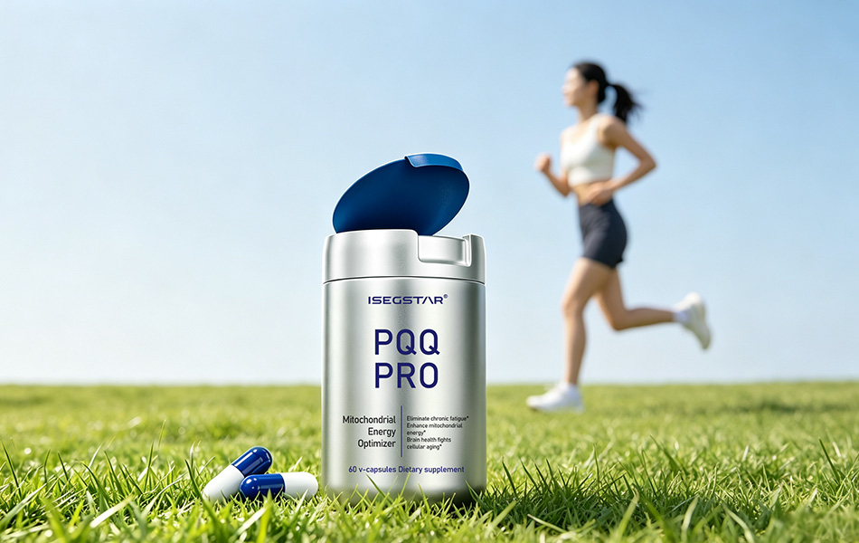 宏洛图|PQQ PRO 户外场景包装,金属瓶盖,运动健康向包装视觉创意