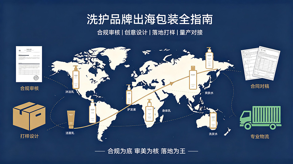 宏洛图设计公司独家解析:全球八大区域洗护品牌包装合规法规、创意设计与包材生产全指南
