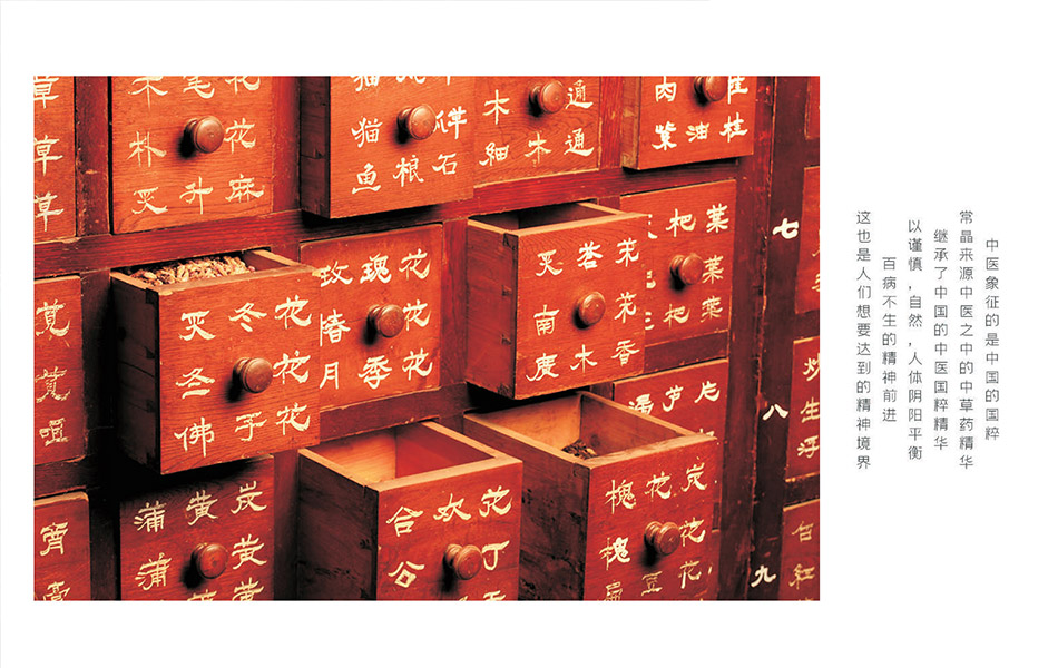 宏洛图|常晶护肤品画册,中药药柜国风视觉,诠释中式本草护肤理念