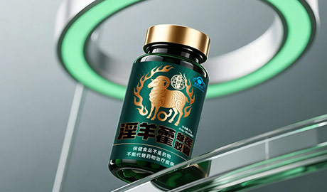 安舒仁淫羊藿参芪胶囊包装设计案例