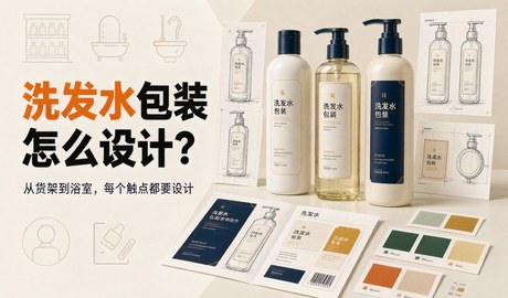 洗发水包装怎么设计?