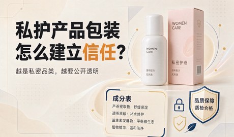 私护产品包装怎么建立信任?