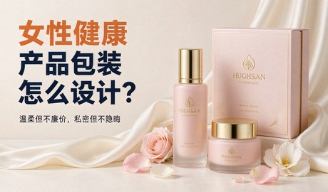 女性健康产品包装怎么设计?