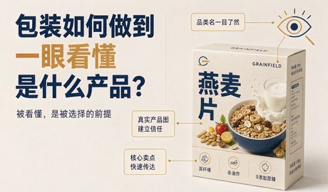 包装如何做到“一眼看懂是什么产品”?