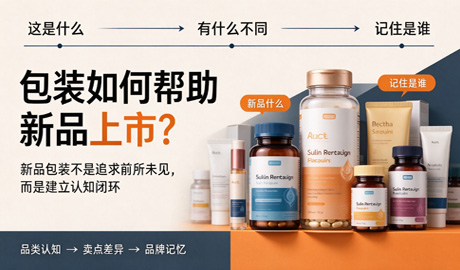 包装如何帮助新品上市?