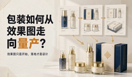 包装如何从效果图走向量产?