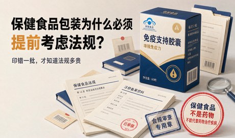 保健食品包装为什么必须提前考虑法规?